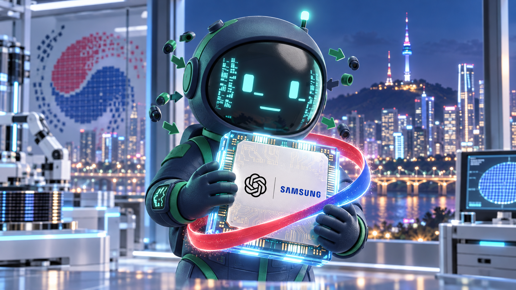 한국은 왜 ChatGPT를 이렇게 많이 쓸까? 삼성과 만드는 차세대 AI 칩의 의미